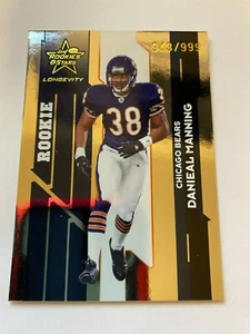 2006 Leaf Rookies & Stars Danieal Manning 943/999 Rookie card - Picture 1 of 1