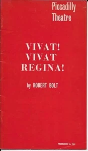Margaret Tyzack & Judy Parfitt "Vivat! Vivat Regina!"  Playbill London 1971 - Bild 1 von 3