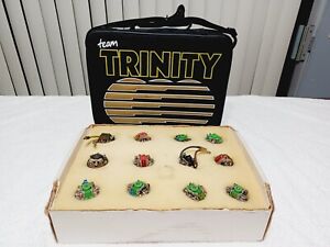 VINTAGE TRINITY RC RACING BAG / CASE WITH EPIC - REEDY MOTORS / LOSI ASSOCIATED