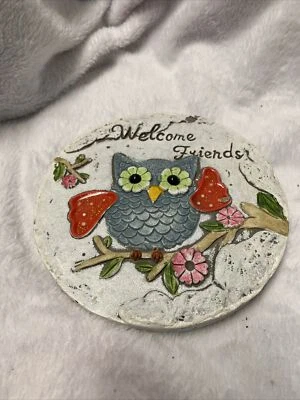 Concrete Owl Garden Stone for Outdoor Garden Decoration - Image 1 of 3