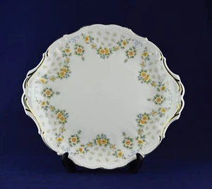 Royal Albert - Bronte - Large Handled Sandwich / Cake Plate - 12-1/4" - PERFECT - Picture 1 of 2