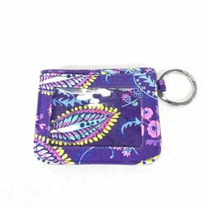 Vera Bradley Llavero Cartera AZUL FLORAL - Imagen 1 de 8