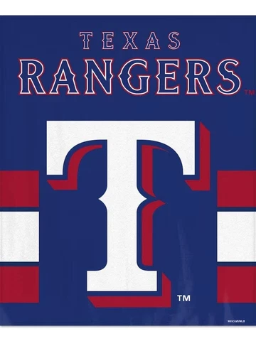 Texas Rangers MLB Ultra Plush 50" x 60" Throw Blanket - F53573501 Cover