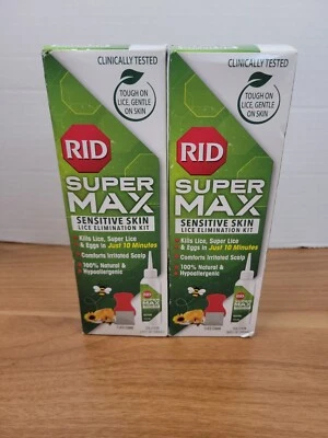 2 PACK KIT ELIMINADOR DE PIOJOS 100% NATURAL - 3.4floz - PIEL SENSIBLE  Foto 1 de 4