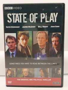 State of Play David Morrissey, Bill Nighy, John Simm (DVD 883929005932) - Imagen 1 de 4
