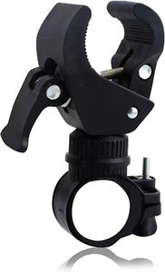 Fahrradlicht Halterung, Taschenlampe Halterung Fahrrad Fahrradlicht Klemmer Univ - Bild 1 von 7