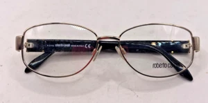 ROBERTO CAVALLI MONTURAS SOLO GAFAS HAO 699 028 DORADO NEGRO 54-15-135 - Imagen 1 de 7