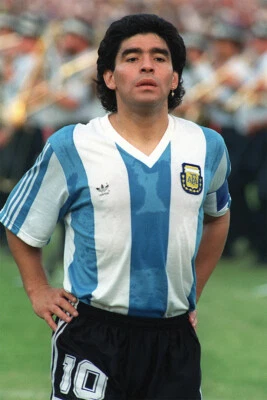 Arte de pared con impresión de jugador de fútbol Diego Maragona Legend Home - PÓSTER 20x30 Foto 1 de 4
