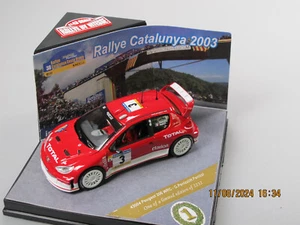 Vitesse 43004 Peugeot 206 WRC Winner Catalunya Rally Spain 2003 Panizzi #3 1:43 - Bild 1 von 5