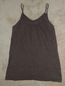 Old Navy Size XL Girls Sleeveless Brown Summer Tank Top  - Picture 1 of 2