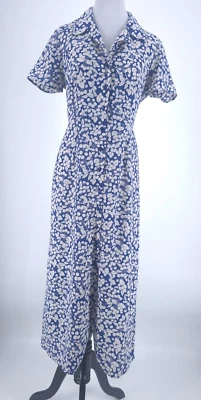 Old Navy Womens Midi Shirt Dress Size 4 Fruit Button Down Single Stitch Vintage - Image 1 of 4