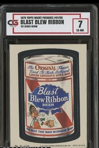 1979 Topps Wacky Packages 1st Series Rerun #41 Blast Blew Ribbon CG 7 EX-NM🔥🎰 - Picture 1 of 1