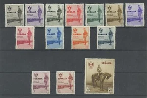COLONIE SOMALIA 1935 RE IN SOMALIA 14V. 4 **  CERT. - Imagen 1 de 1