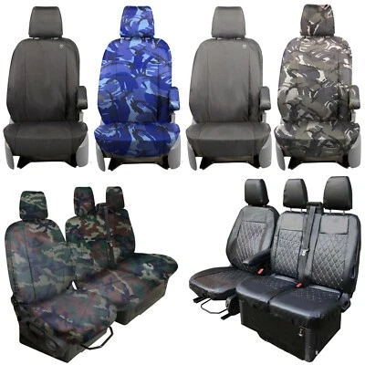 Tailored Fit Ford Transit 2014 Onwards Heavy Duty Waterproof Van Seat Covers- - Image 1 of 4