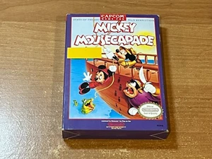 Nintendo NES Mickey Mousecapade Variant Box Game Manual CIB - RARE! - Picture 1 of 3