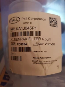 KA1J045P1 HDC II membrane Kleenpak capsule 4.5µm, KA1, 0.03 m², EFA 38mm Flange - Picture 1 of 3