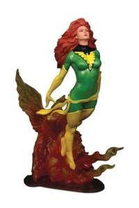 Conjunto verde de la Galería Marvel estatua de Fénix San Diego Comic-Con 2022 vistas previas excelente - Imagen 1 de 3