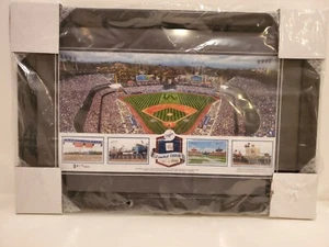 LA Dodgers gerahmt 16x24 Stadium Stück GU Baseball limitierte Auflage 130/500 Echtheitszertifikat - Bild 1 von 3