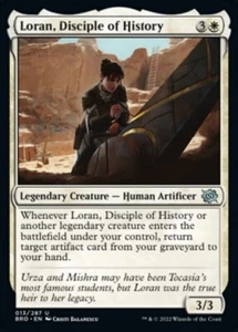 Loran, Disciple of History x1 1x FOIL The Brothers' War NM MTG - Picture 1 of 1