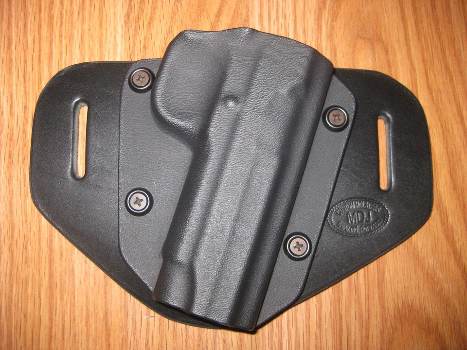 OWB (outside waist band) adjustable retention Kydex/Leather Hybrid holster 1911 - Image 1 of 1