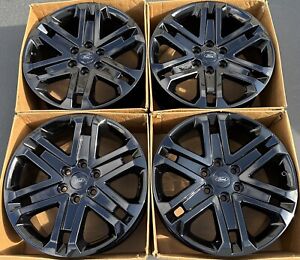 20" Ford F-150 OEM Rims Factory Wheels Gloss Black 10345 Platinum 2023 2024 F150