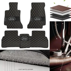 For Ford F-150 Full Cab 2004-2024 Auto Liner Car Floor Mats Carpet Waterproof - Picture 1 of 15