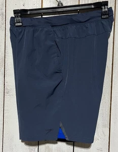 HERREN SKORA GRAUBLAU GEFÜTTERT SCHNELLTROCKNEND 9" TRAININGSSHORTS GRÖSSE MEDIUM - Bild 1 von 4