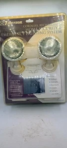 Emerson Cordless Rechargeable Home Security Emergency Lighting Syshem - Picture 1 of 11