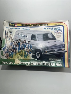 Revell Dallas Cowboys Cheerleader Van 6405 1/20 Scale 1979  Parts Only See Pics - Image 1 of 4