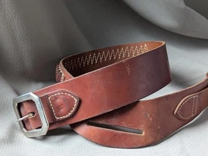 Funda de cuero vintage HUNTER 152 LG marrón diestro munición cinturón 38 - Imagen 1 de 13