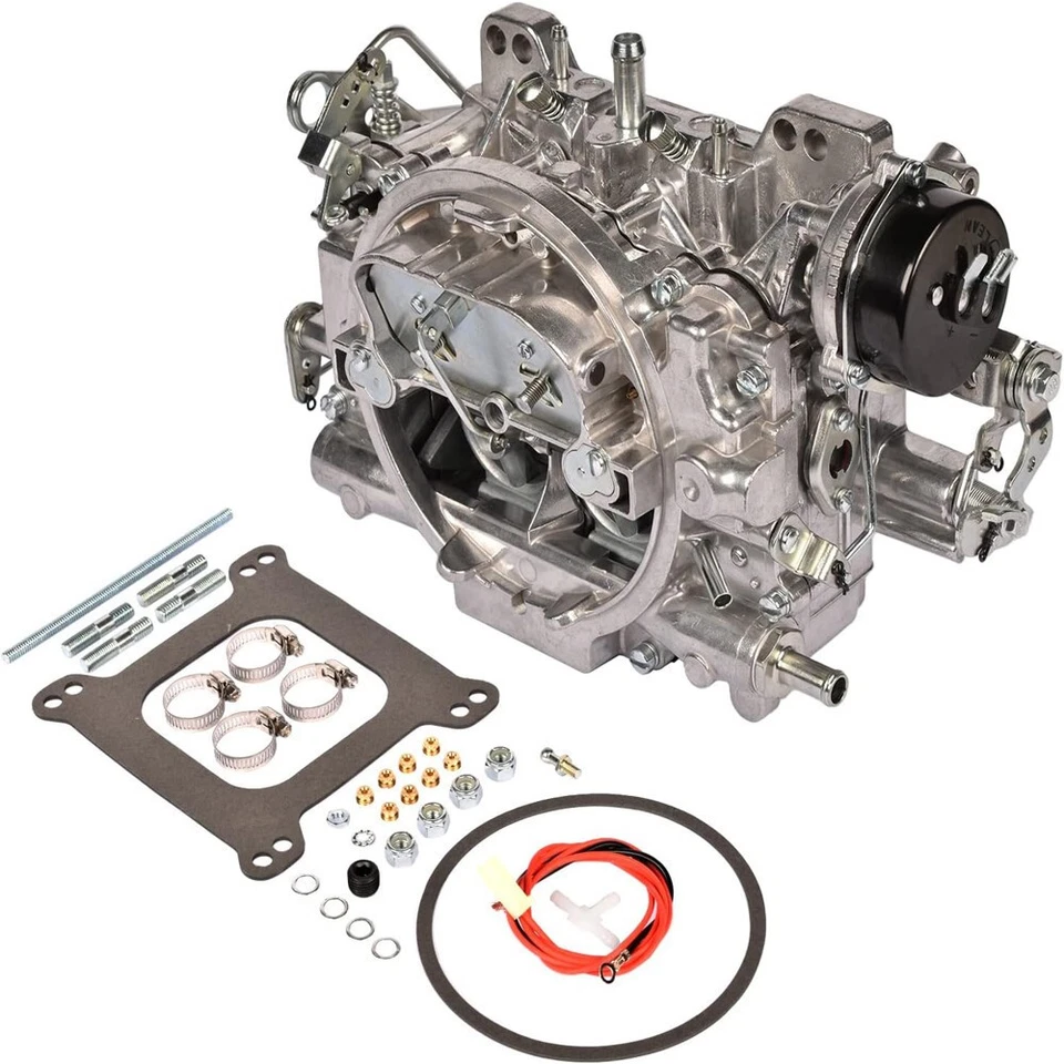 New For Edelbrock 1406 Performer 600 CFM 4 Barrel Carburetor W/ Electric Choke Foto 1 de 4