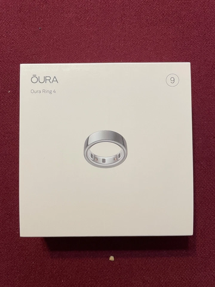 Oura Ring Gen 4 - Size 9 - Silver - BRAND NEW IN SEALED BOX - Image 1 of 3