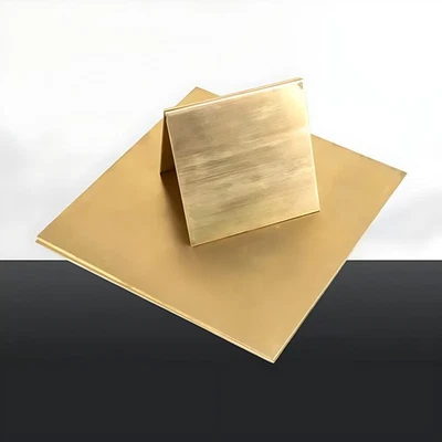 Cortes de guillotina de placa de chapa de latón H62 varios tamaños - 0,5 mm a 6 mm Foto 1 de 3