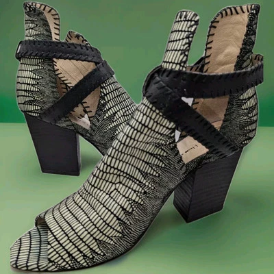 House Of Harlow 1960 Imitación Piel de Serpiente Zapatos de Fiesta Tacones Altos Damas Talla 9 Foto 1 de 4