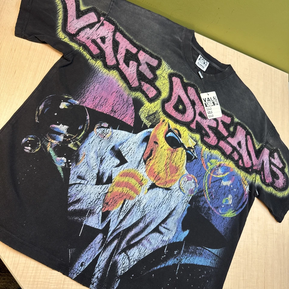 Camiseta Vale Valley Forever Dreams Negra Talla XL XLarge Nueva PÚRPURA CAMEL Foto 1 de 4