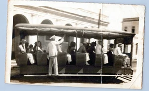 Cuba Cuban Tram Tranvia Streetcar (1930s) ❤ Vintage Collectable Photo 949K - Picture 1 of 2