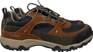LL Bean Men’s Brown/Blue TEK 2.5 Lace Up Trail Hiking Shoes - 10.5 Wide - Picture 1 of 8