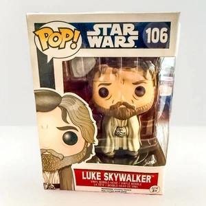 Funko Pop Star Wars 106 Luke Skywalker Vaulted Vinyl Figure Force Awakens - Picture 1 of 7