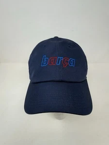 Rare Nike FC Barcelona Football Cap Hat Soccer Heritage86 Dri-Fit Adjustable - Picture 1 of 12