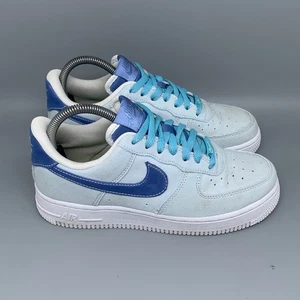 Nike Air Force 1 '07 Blue Tint Polar Basketball Shoes FN7185‑423 Women's Sz 7 - Picture 1 of 10