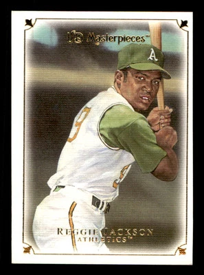 2007 Upper Deck Masterpieces #89 Reggie Jackson - Image 1 of 2