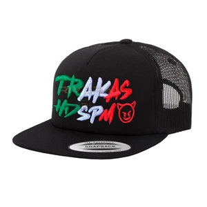 Alucin Trakas HDSPM Snapback Hat Black, Mexico La Chapizza JGL Gorra Los Guzman - Picture 1 of 2