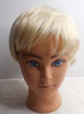 Hivision Wavy Blonde 1001% Synthetic Women' Short Hair Wig - Image 1 of 4