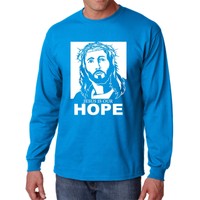Shirt Jesus T Hope Long Sleeve S Faith Religious Tee Love Christian Sacrifice Ts