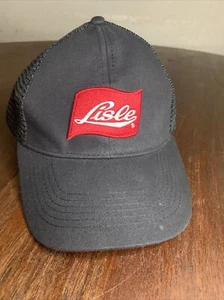 LISLE TOOLS Baseball Hat Cap Black Mesh Snapback  - Picture 1 of 9
