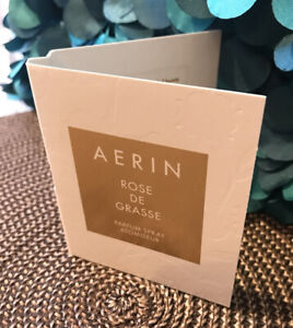 AERIN Beauty Rose de Grasse Parfum Sample Vial Spray 2ml/.07oz.