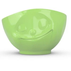 FIFTYEIGHT Schale GLÜCKLICH hellgrün 500ml | Müslischale Schüssel TV Tassen NEU - Bild 1 von 2