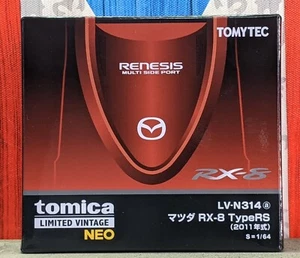 TOMICA LV-N314a 2011 MAZDA RX-8 TYPE-RS 1:64 SCALE LIMITED VINTAGE NEO SERIES - Picture 1 of 11