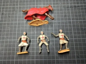 Timpo toy knights crusaders vintage L216 - Picture 1 of 3