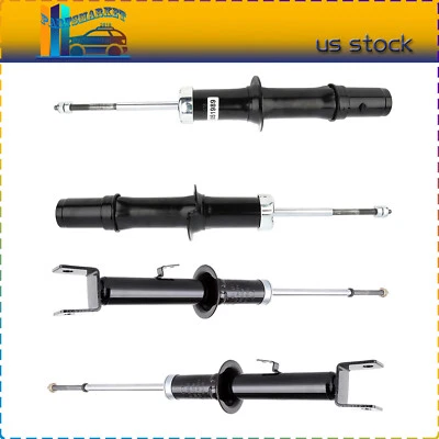 Amortiguadores delanteros traseros puntales para Chrysler Sebring Dodge Stratus 2001-2006 juego completo 4 Foto 1 de 4